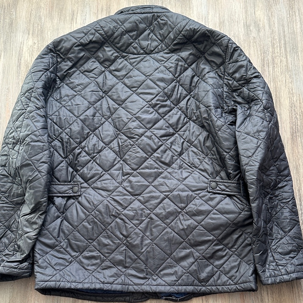 Barbour Quilted Black Jacket - Picture 5 of 10